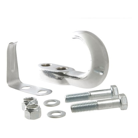 Curt Tow Hook w/Hardware, 10,000 lb., Chrome 22401