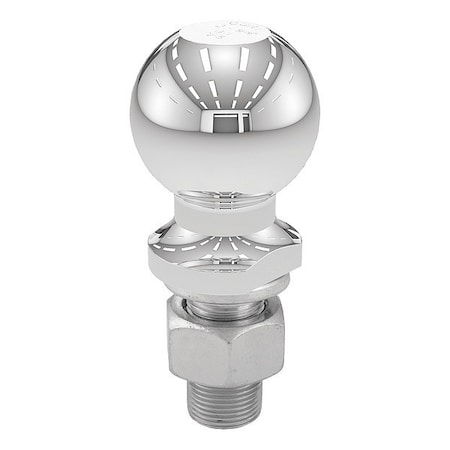 Curt Trailer Bll, 1"x2-1/8" Shnk, Chrm, 2-5/16" 40067