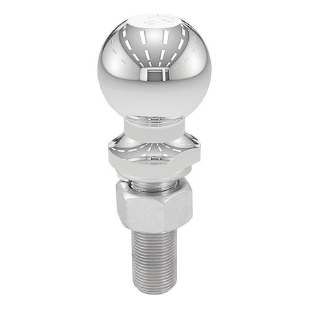 Curt Trailer Ball, 1"x3" Shnk, 6000 lb., 2-5/16" 40075