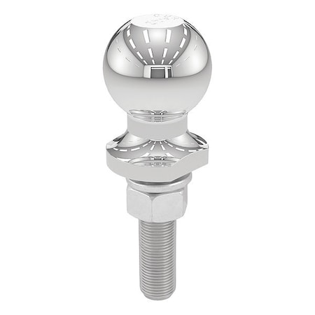 Curt Trailr Bll, 3/4"x3" Shnk, 3500 lb., Chrm, 2" 40019