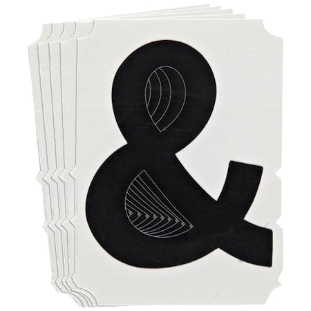 Brady PunctuationLabel, 6-3/4inH, 5-1/2inW, PK10 5180P-&