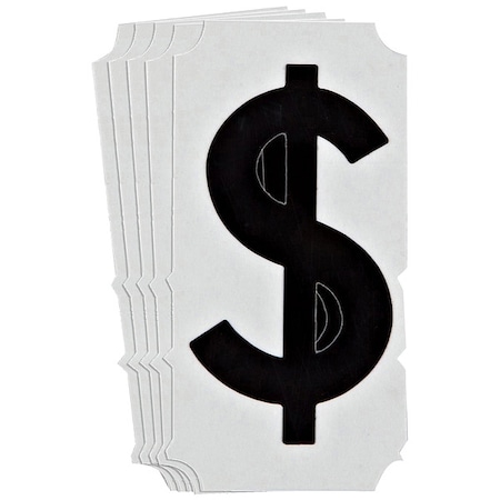 Brady SymbolLabel, 6-3/4inH, 3-5/8inW, PK10 5180P-$