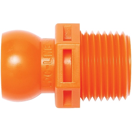 Loc-Line Connector, 1/2 In, Pk4 51805