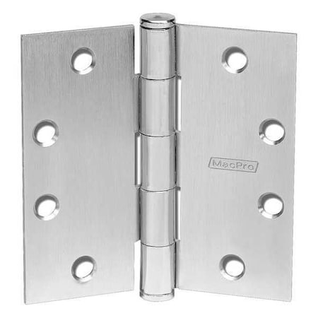 Mckinney Door and Butt Hinge, Steel, Full Mortise Mounting, 1 15/16 in Leaf W x 4 1/2 in Leaf H 4 1/2X4 1/2 MP79 P