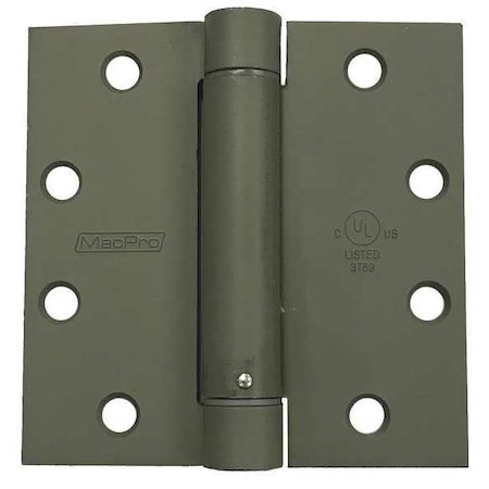 Mckinney Door and Butt Hinge, Steel, Full Mortise Mounting, 1 7/8 in Leaf W x 4 1/2 in Leaf H 4 1/2X4 1/2 MPS60 P