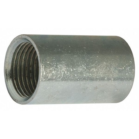 Raco Threaded Coupling, 1-3/32" L, 3/4" Conduit 1853-20