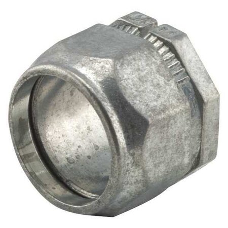 Raco Two Piece Connector, 1-19/64" L, Zinc 2703