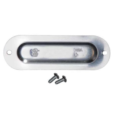 Raco Conduit Body Cover, 1/2" Hub Size, Steel SSC050