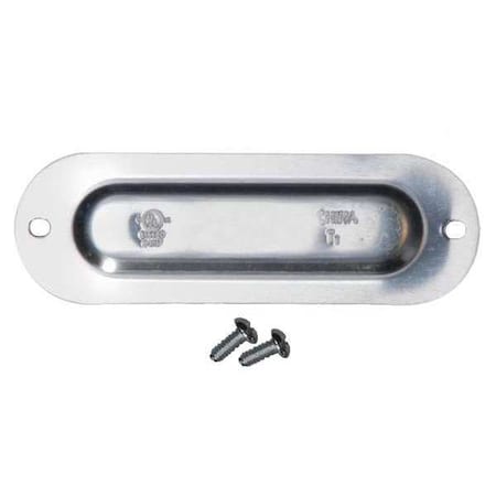 Raco Conduit Body Cover, 1" Hub Size, Steel SSC100