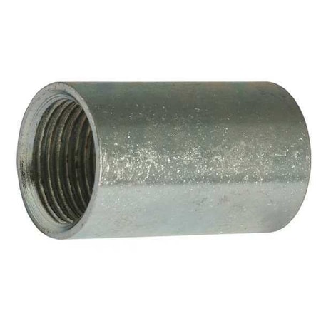 Raco Threaded Coupling Coupling, 2 in, Steel, Plain 1858-4