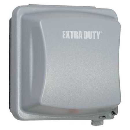 Raco Weatherproof Cover, Double Gang Box Type, 2 Gang, In-Use Cover Type MM2420G