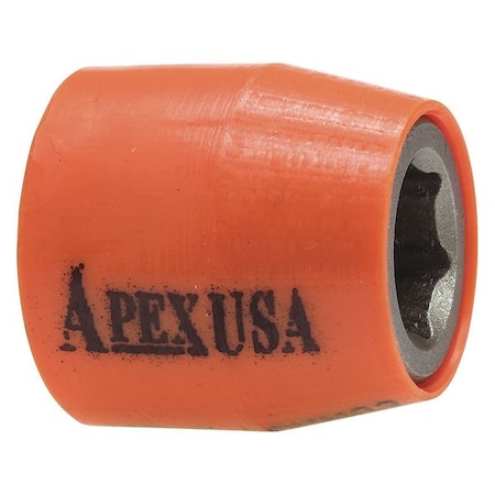 Apex Tool Group 3/8 in Drive Socket with U-Guard Standard Socket, Urethane Covered, Metric, Standard, 10mm, 7/8 UG-M-10MM03