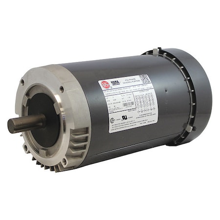 U.S. Motors 3-Phase General Purpose Motor, 3 hp HP, 145TC