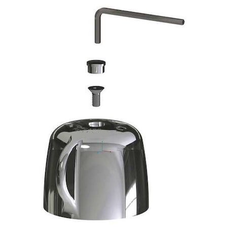 Chicago Faucet Handle Kit, 2" Size, Replacement Type 3300-402JKCP