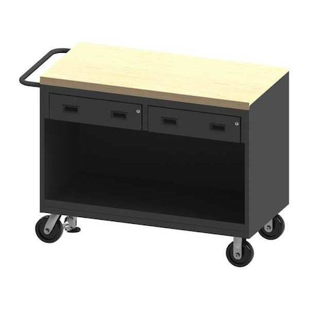 Westward Mobile Service Bench, 1200 lb., 37-3/4" H 3414-MT-FL-95W