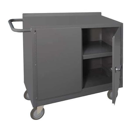 Durham Mfg Mobile Workbench, 1200 lb., 30" H, Gray 2220-95