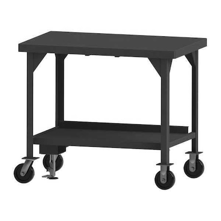 Durham Mfg Mobile Workbench, 3600 lb., 41-1/8" H HDWBMFL-3060-6PH-95