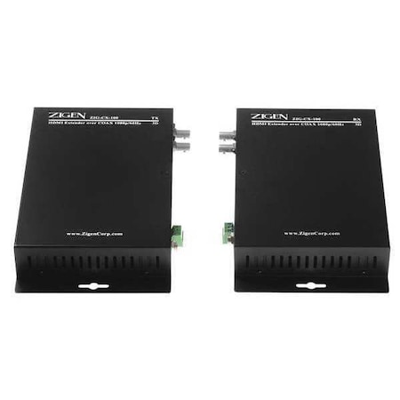 Zigen HDMI Extender Set, Black, 2 Ports ZIG-CX-100