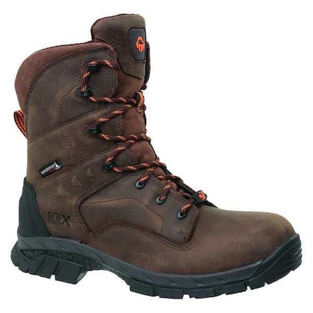 Wolverine W10645, Men's 8 in Composite Toe 8-Inch Work Boot, Brown, 11, M, W10645 W10645
