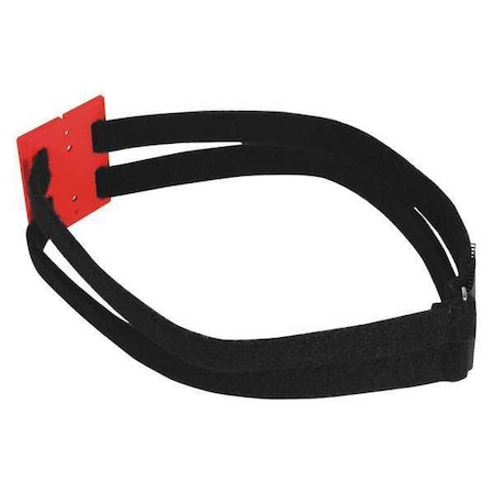 Retracta-Belt Wall Mount Plate, Red, 10 in Length, Red WP412V1-RD