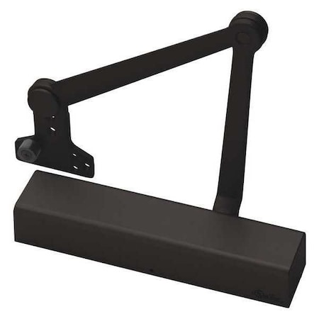 Assa Abloy Accentra Manual, Hydraulic, Yale 2700, Door Closer, Heavy Duty Interior and Exterior, Dark Bronze 2731 x 690