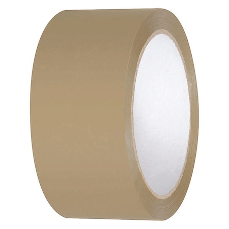 Shurtape Packaging Tape, 50m L x 48mm W, Tan, PK36 101266