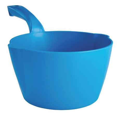 Vikan Large Hand Scoop, Blue, 13" L, 8-1/4" W 56823