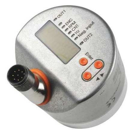 Ifm Encoder, Output A, B, Z, Hollow, 60mm dia. ROP520