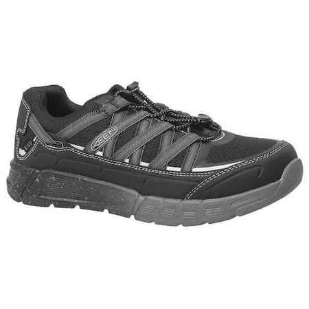 Keen Size 12 Men's Athletic Shoe Aluminum Work Boots, Black 1017070 Zoro