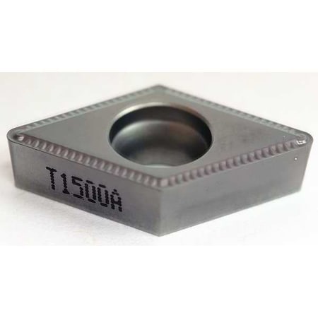 Sumitomo Diamond Turning Insert, Diamond, 3, DCMT, .5, Cermet DCMT32.50.5EFB-T1500A