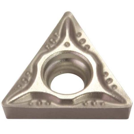 Sumitomo Triangle Turning Insert, Triangle, 1/4 in, TCGT, 0.0156 in, Cermet TCGT21.51MESI-T1500A