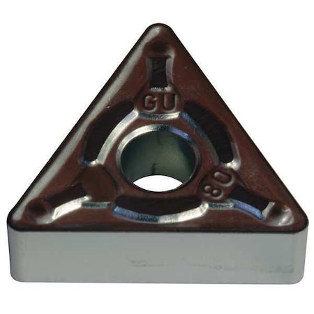 Sumitomo Triangle Turning Insert, Triangle, 3/8 in, TNMG, 0.0312 in, Cermet TNMG332EGU-T1500A