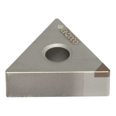 Sumitomo Triangle Turning Insert, Triangle, 1/2 in, TNMA, 0.0312 in, CBN NUTNMA432-BN1000