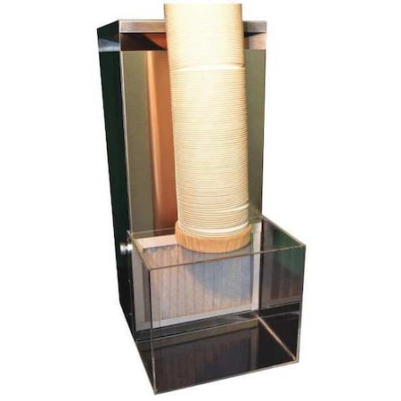 E. L. Foust Co Air Purifier, Silver, Stainless Steel 400SS-DENTAL