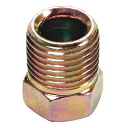 Sur&R Flared Fitting Nut, Steel, 1/4 in, PK4 BR1150