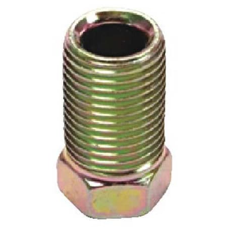 Sur&R Flared Fitting Nut, Steel, 1/4 in, PK4 BR1400