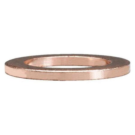 Sur&R Brake Line Washer, Copper, 1/2" Tube, PK10 BRC147
