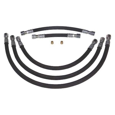 Sur&R Power Steering Hose Kit, Includes 5 Hoses PS1000