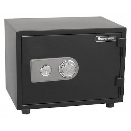 Honeywell Fire Rated Security Safe, with Combination, Dual Key 99.2 lb, 0.55 cu ft, Steel 2102