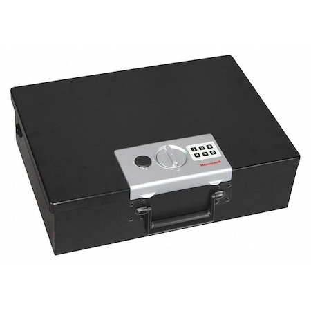 Honeywell Security Box, with Digital Keypad with Key Backup 9.1 lb, 0.48 cu ft, Steel 6110