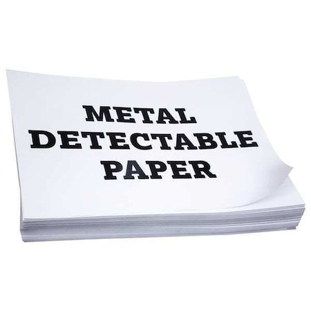 Detectamet Detectable Paper, 8-1/2" x 11" Sheet Size, PK100 251-S514-P06-X11