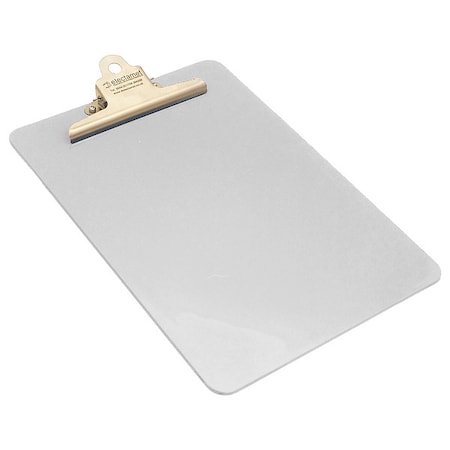 Zoro Select 9" x 12-1/2" Detectable Clipboard, White 300-O06-P06-A10