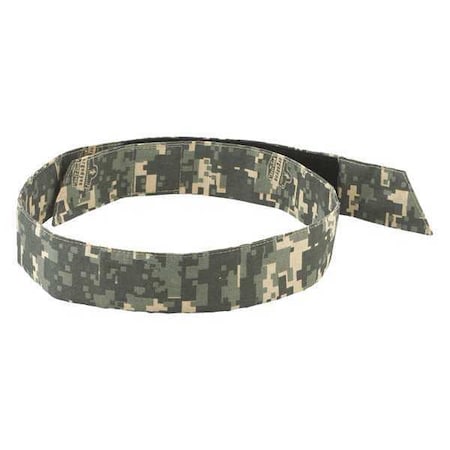Ergodyne Evaporative Cooling Bandana, Camo 6705