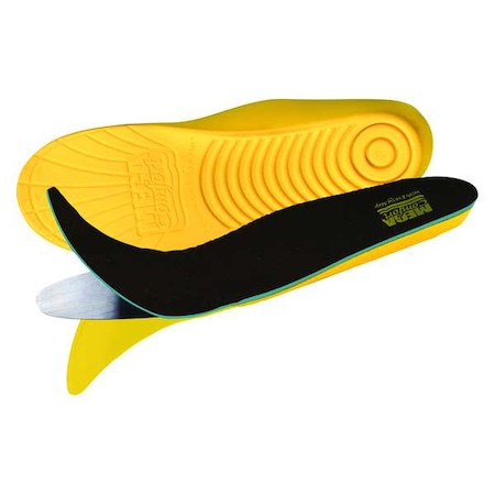 MEGAComfort PAMPR-M1011/W1213 PAM Puncture Resistant Insole, Dual Layer Memory Foam with Steel Plate,(1 per Pack)