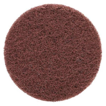 Standard Abrasives Hook-and-Loop Surface Conditioning Disc, 5" Dia, No Hole, Aluminum Oxide, Non-Woven Type 831610