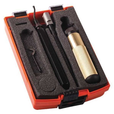 Shaviv Deburring ToolSet, Chamfering of Aluminum 154-00056
