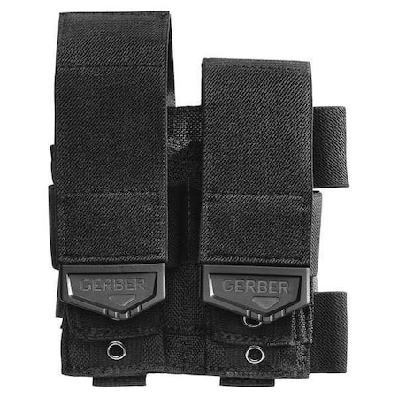 Gerber Tool Pouch, Tool Sheath, Black, Nylon, 5 Pockets 30-001224