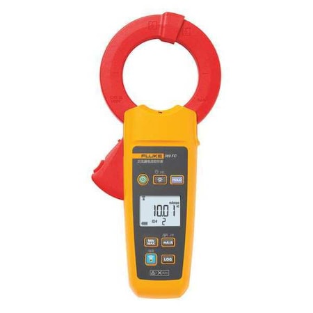 Fluke Digital Current Leakage Tester, LCD, CAT III 600 V, CAT IV 300 V Safety Rating FLUKE-369 FC