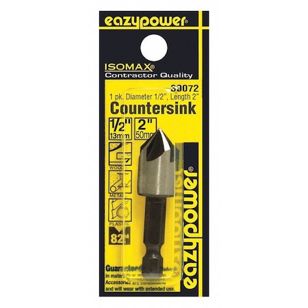 EAZYPOWER Countersink, 1/2" Body Dia. 30072