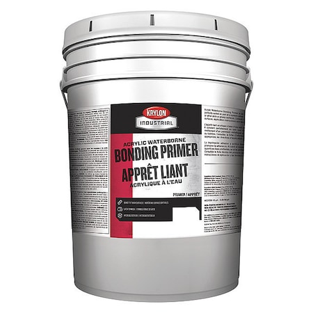 Krylon Industrial 5 gal. White Acrylic Primer K000Z6650-20